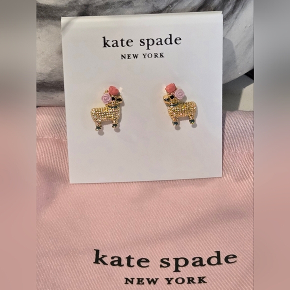 kate spade Jewelry - Kate Spade Pinata Earrings With Dustbag
